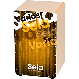 Sela Varios Cajon Drum Gold