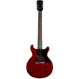 Gibson Custom 1958 Les Paul Junior Double-Cut Reissue VOS Electric Guitar Faded Cherry