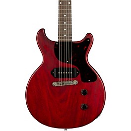 Gibson Custom 1958 Les Paul Junior Double-Cut Reissue VOS Electric Guitar Faded Cherry