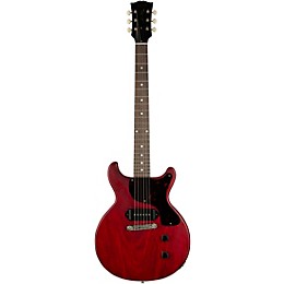 Gibson Custom 1958 Les Paul Junior Double-Cut Reissue VOS Electric Guitar Faded Cherry