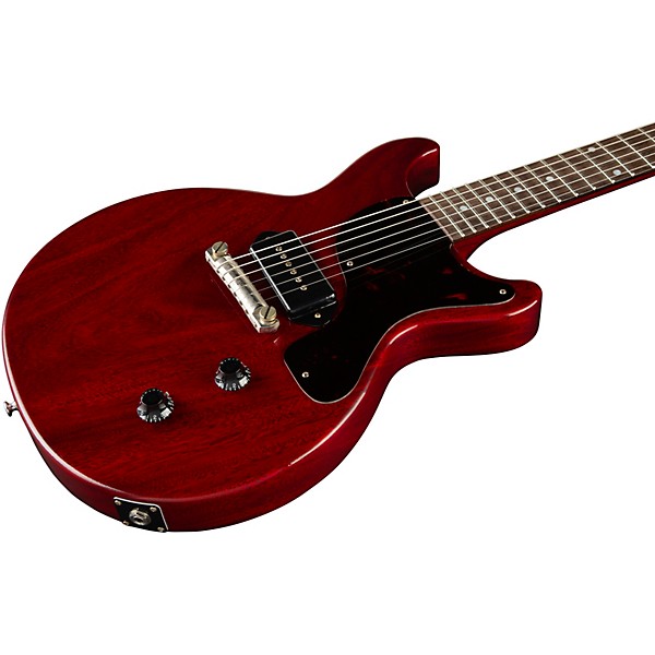 Gibson Custom 1958 Les Paul Junior Double-Cut Reissue VOS Electric Guitar Faded Cherry