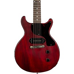 Gibson Custom 1958 Les Paul Junior Double-Cut Reissue VOS Electric Guitar Faded Cherry