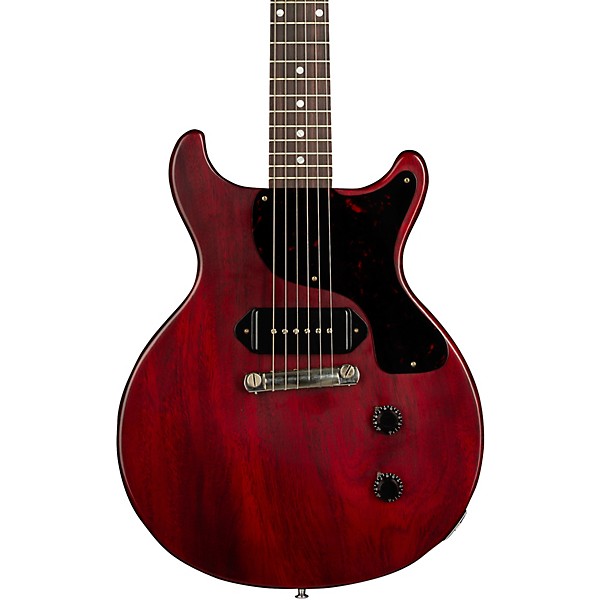 Gibson Custom 1958 Les Paul Junior Double-Cut Reissue VOS Electric Guitar Faded Cherry