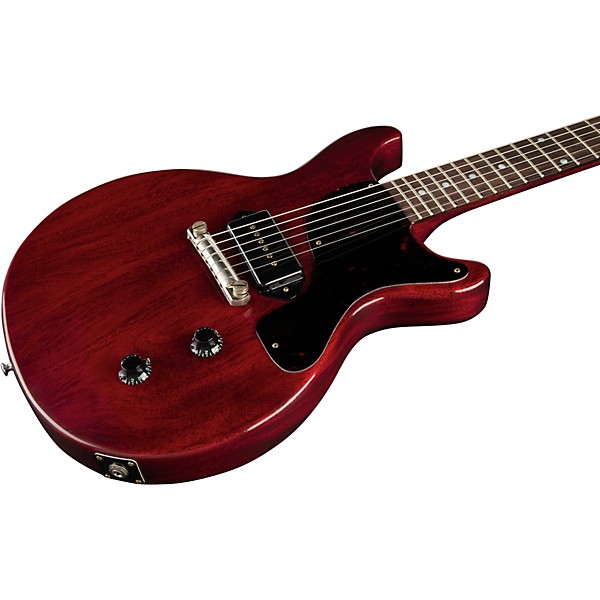 Gibson Custom 1958 Les Paul Junior Double-Cut Reissue VOS Electric Guitar Faded Cherry