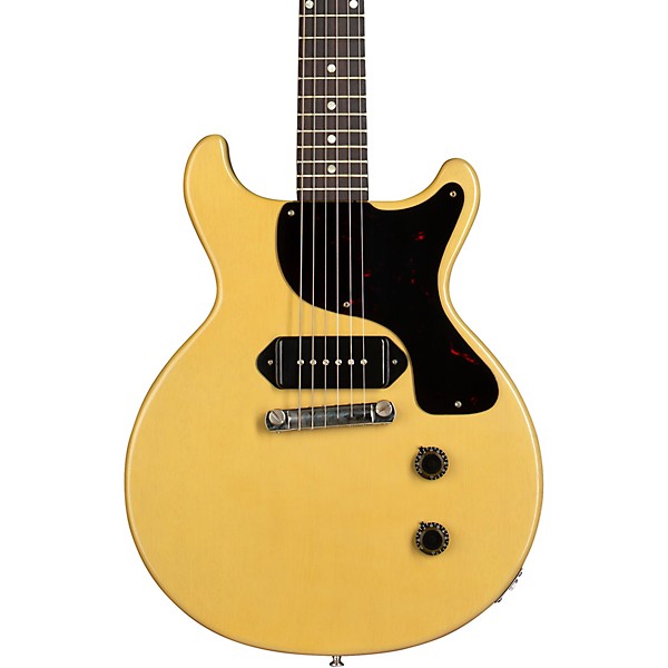 Gibson Custom 1958 Les Paul Junior Double-Cut Reissue VOS Electric Guitar TV Yellow