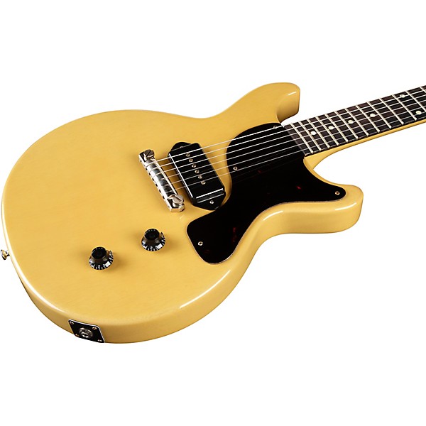 Gibson Custom 1958 Les Paul Junior Double-Cut Reissue VOS Electric Guitar TV Yellow