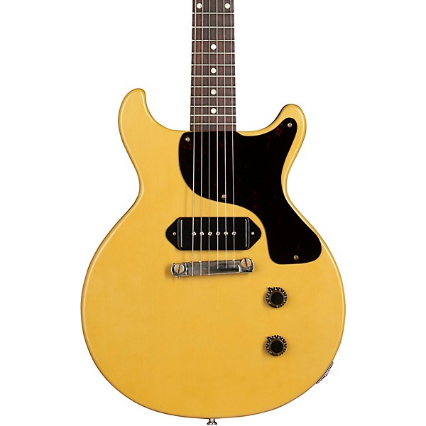 Gibson Custom 1958 Les Paul Junior Double-Cut Reissue VOS Electric Guitar TV Yellow