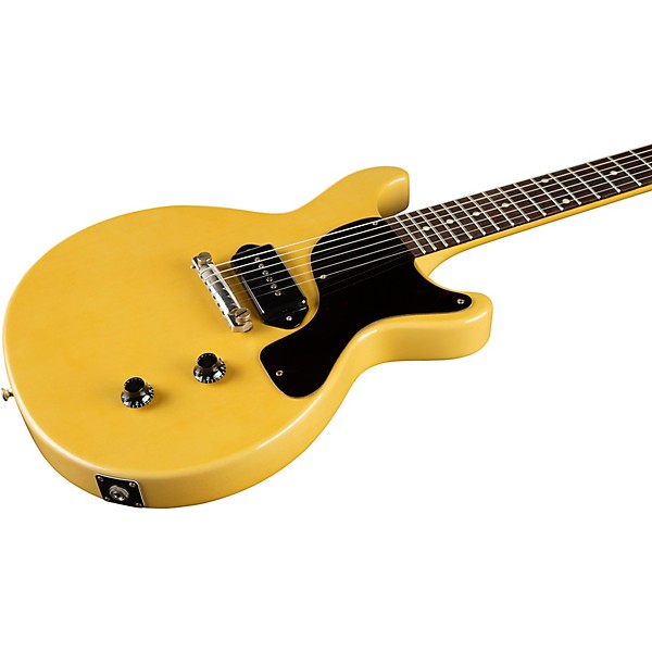 Gibson Custom 1958 Les Paul Junior Double-Cut Reissue VOS Electric Guitar TV Yellow