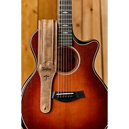 Taylor Wings 3" Leather Strap Dark Brown 3 in.