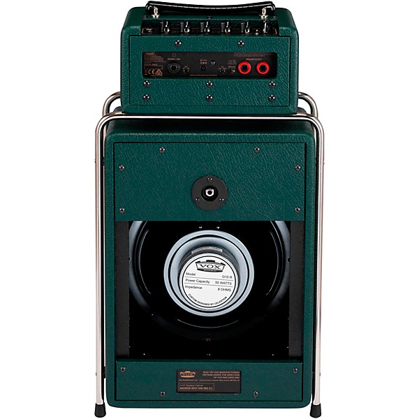 Open Box VOX Mini Superbeetle 50W 1x10 Mini Guitar Amplifier Stack Level 1 British Racing Green