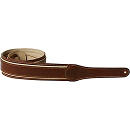 Taylor Element Leather Strap Brown Cream 2.5 in.