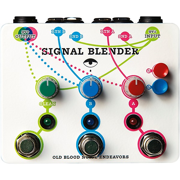 Old Blood Noise Endeavors Signal Blender Switching Effects Pedal