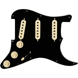 Fender Stratocaster SSS H Noiseless Pre-Wired Pickguard Black/White/Black