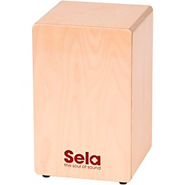 Sela Primera Wave Cajon Black Sela Primera Wave Cajon Natural