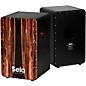 Sela CaSela Pro Dark Nut On/Off Snare Cajon Black Dark Nut