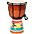 X8 Drums Mini Djembe Black X8 Drums Mini Djembe Red Green Yellow