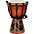 X8 Drums Mini Djembe Black X8 Drums Mini Djembe Sun Lizard Graphic