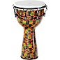 X8 Drums Kente Cloth Key-Tuned Djembe with Synthetic Head 14 x 26 in. thumbnail