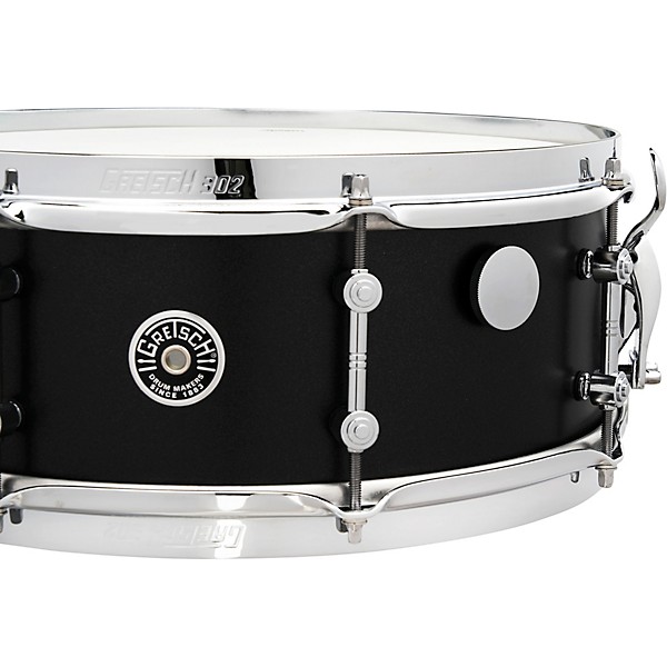 Open Box Gretsch Drums Brooklyn Standard Snare Drum Level 2 14 x 5.5 in., Satin Black Metallic 194744178610