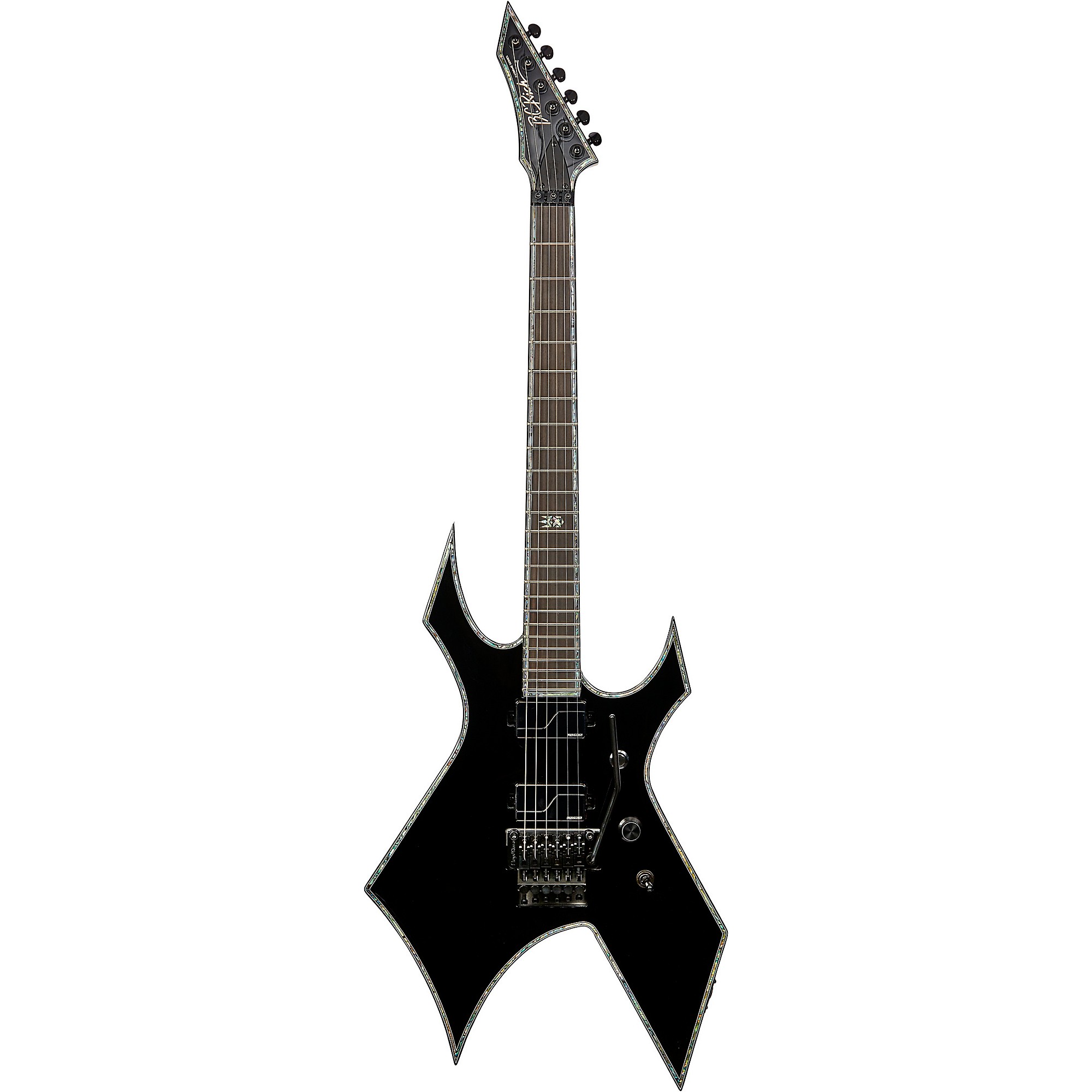 B.C. Rich Warlock Extreme With Floyd Rose Electric Guitar Black