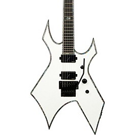 B.C. Rich Warlock Extreme With Floyd Rose Electric G... B.C. Rich Warlock Extreme With Floyd Rose Electric Guitar Matte White