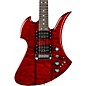 B.C. Rich Mockingbird Legacy STQ Hardtail Electric Guitar Trans Red thumbnail