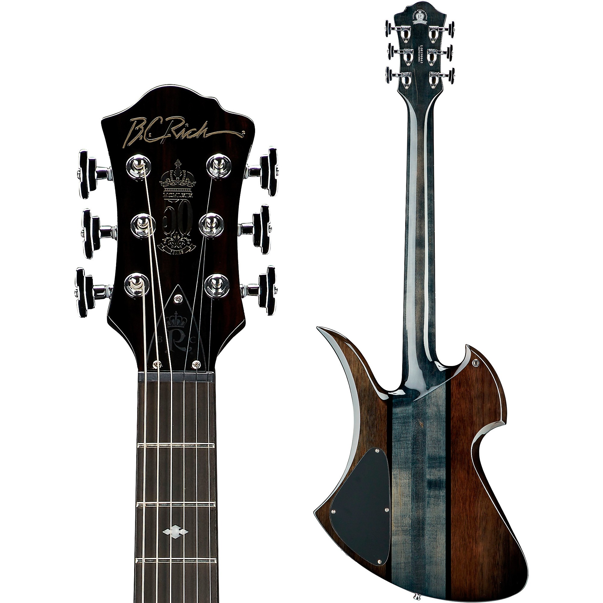 B.C. Rich Mockingbird Legacy STQ Hardtail Electric Guitar Trans