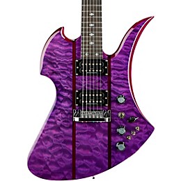 B.C. Rich Mockingbird Legacy STQ Hardtail Electric Guitar Purple