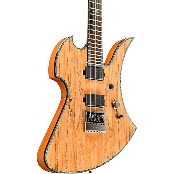 B.C. Rich Mockingbird Extreme Exotic with Evertune Bridge Electric Guitar Spalted Maple