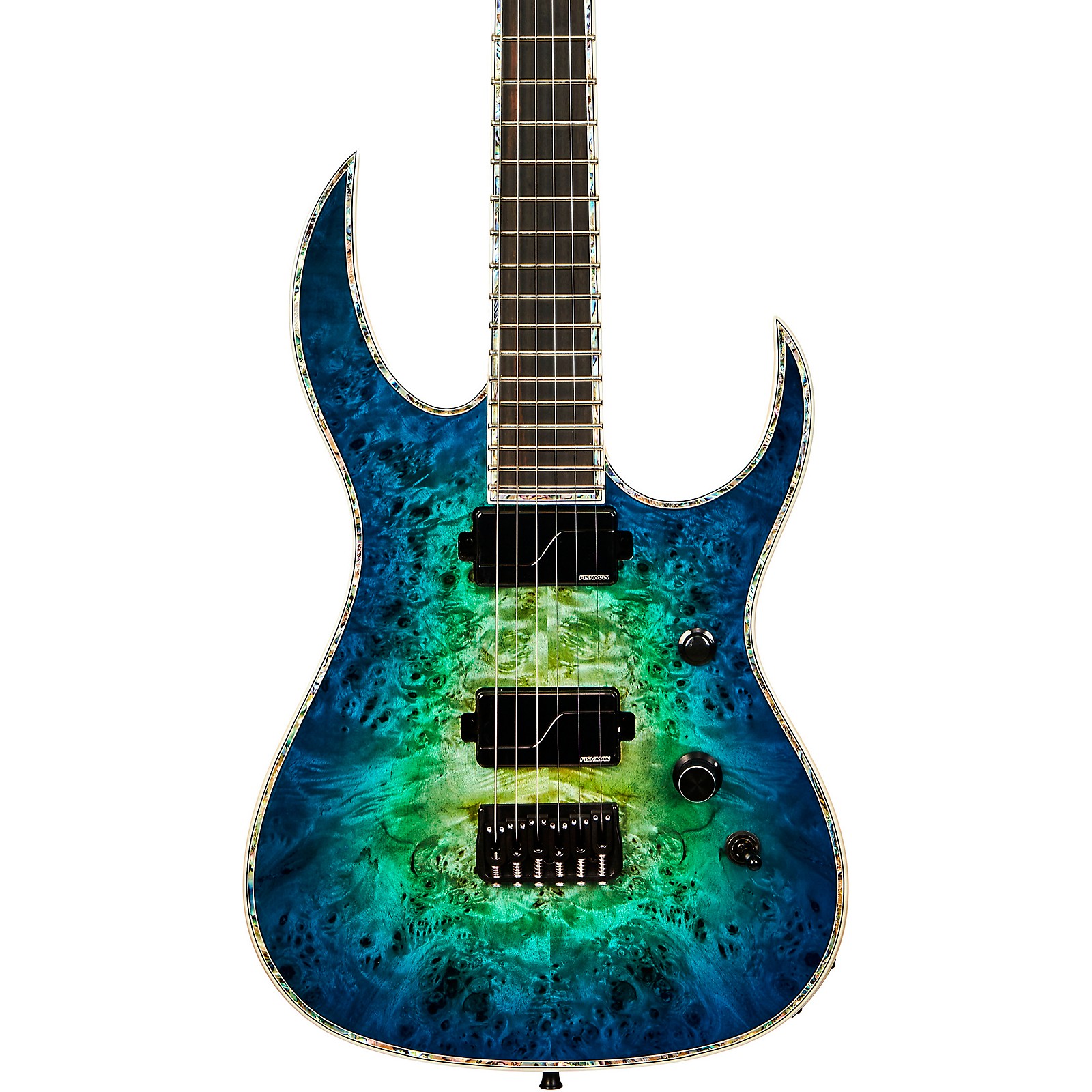 B.C. Rich Shredzilla Extreme Electric Guitar Cyan Blue | Guitar Center