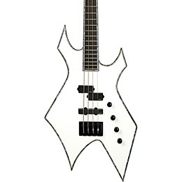 B.C. Rich Extreme Chris Kael Electric Bass Matte White