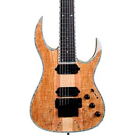 B.C. Rich Shredzilla 7 Prop... B.C. Rich Shredzilla 7 Prophecy Archtop with Floyd Rose 7-String Electric Guitar Spalted Maple