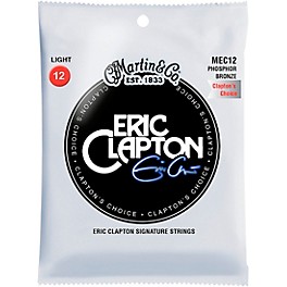 Martin MEC12 Martin Acoustic "Clapton's Choice" Light Phosphor Bronze Guitar Strings