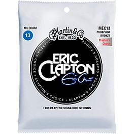 Martin MEC13 Martin Acoustic "Clapton's Choice" Medium Phosphor Bronze Guitar Strings