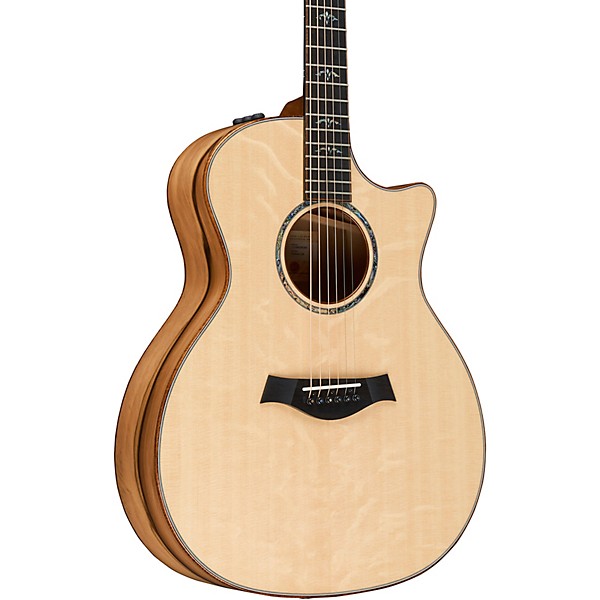 Taylor Custom Sassafras Grand Auditorium Acoustic-Electric Guitar Natural