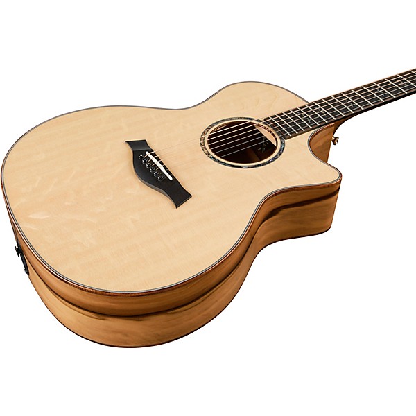 Taylor Custom Sassafras Grand Auditorium Acoustic-Electric Guitar Natural