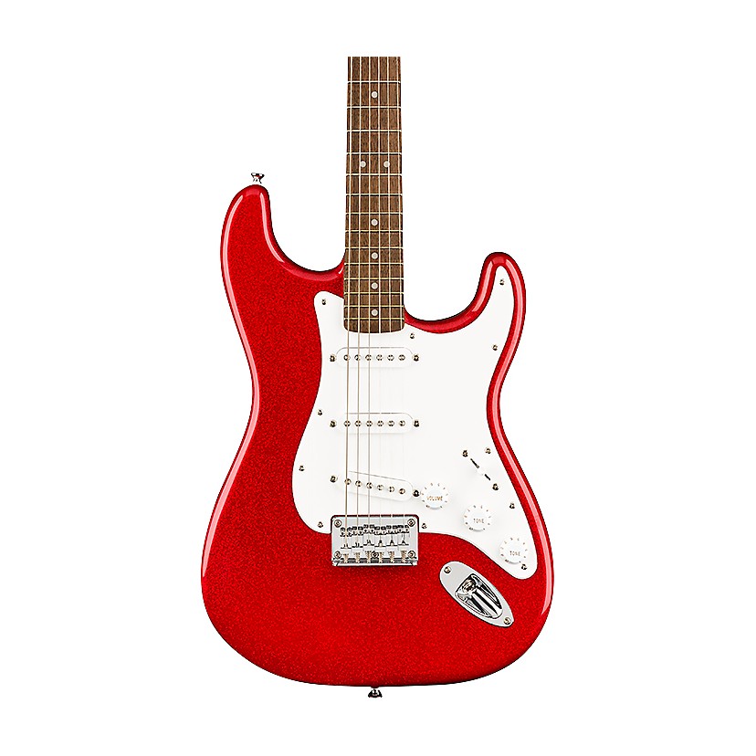 Squier(r) Limited-Edition Bullet Stratocaster(r) Hardtail in Red Sparkle