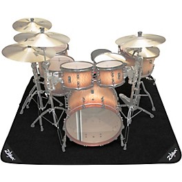 Open Box Zildjian Deluxe Drum Rug Level 1 Black