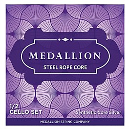 Medallion Strings Ropecore Steel Cello String Set 3/4 S... Medallion Strings Ropecore Steel Cello String Set 1/2 Size, Medium