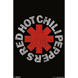 Trends International Red Hot Chili Peppers Vintage Logo Poster Rolled Unframed