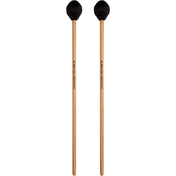 Vic Firth Theodor Milkov Artist Series Mallets Hard Black Yarn