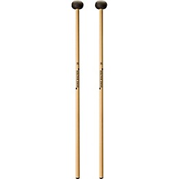 Balter Mallets Unwound Series Rattan Handle Marimba Mallets Medium Soft Oval Brown Rubber