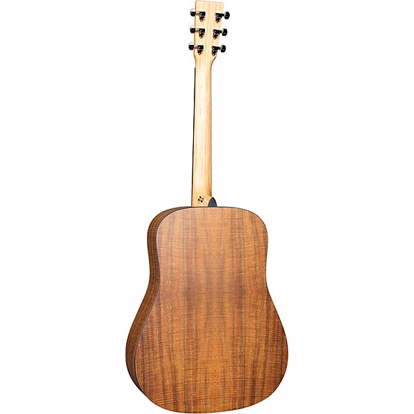 Martin D-X1E Koa HPL With Koa Top Left-Handed Acoustic-Electric Guitar