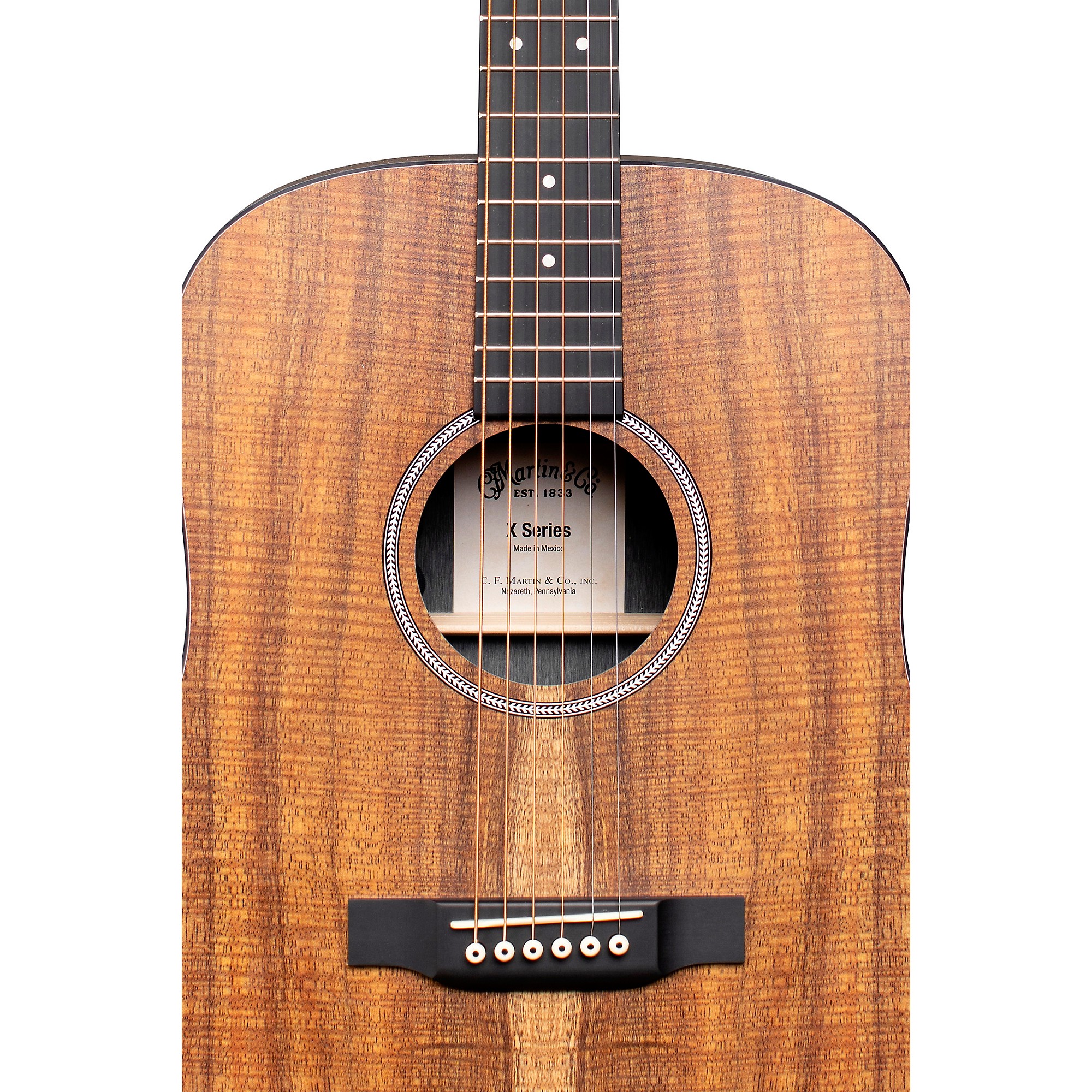 Martin D-X1E HPL Koa Dreadnought Acoustic-Electric Guitar | Guitar