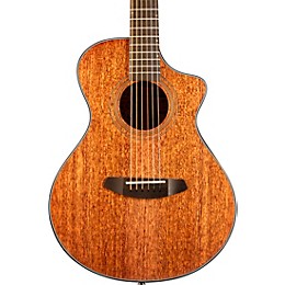 Breedlove Organic Collection Wildwood Companion Cutaway CE Acoustic-Electric Guitar Natural