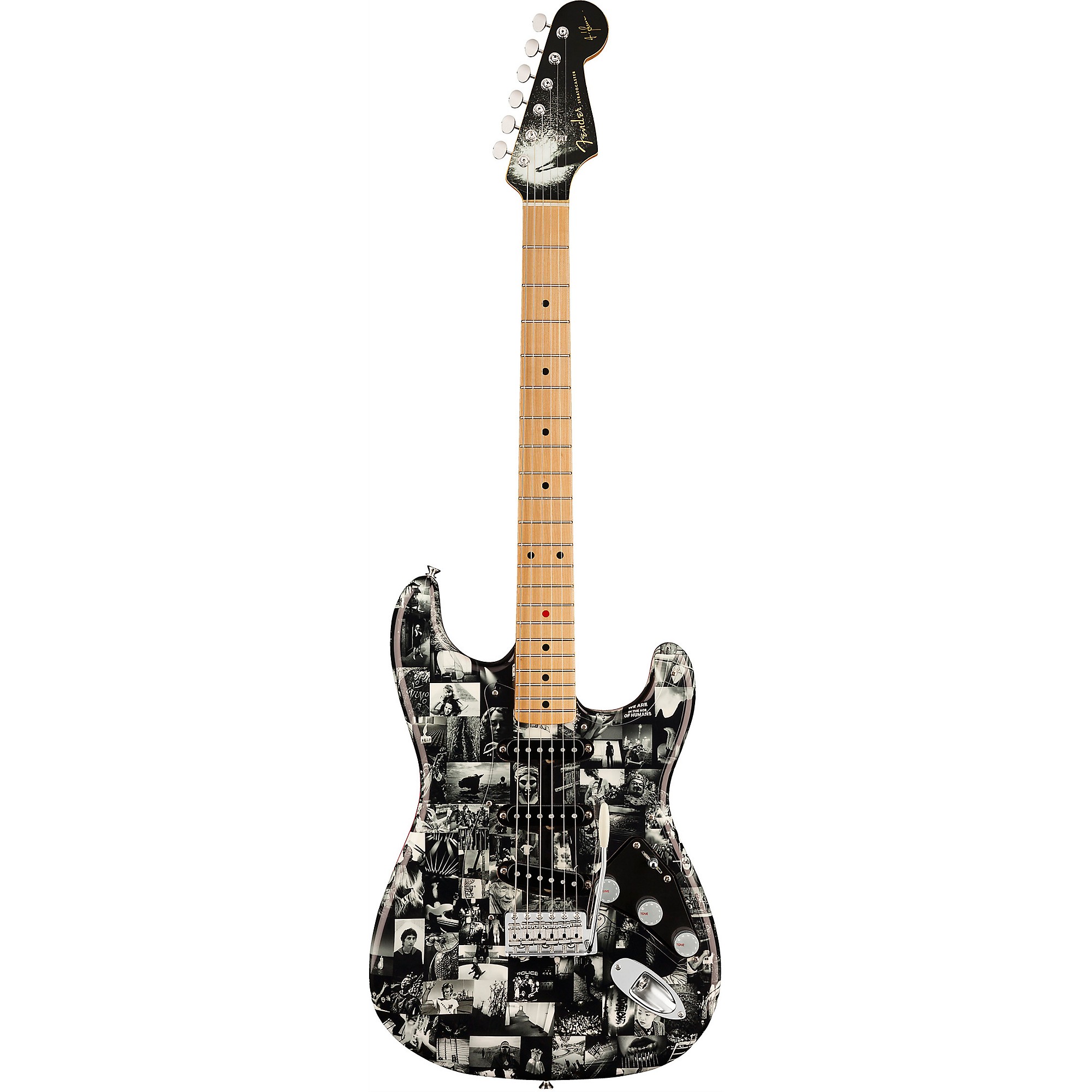 Fender Custom Shop Andy Summers Monochrome Stratocaster