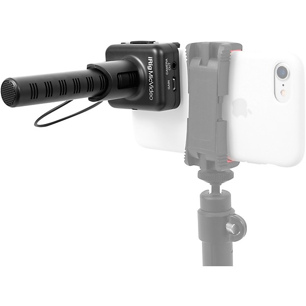 Open Box IK Multimedia iRig Mic Video for DSRL, OS, Mac and Select Android Devices Level 1