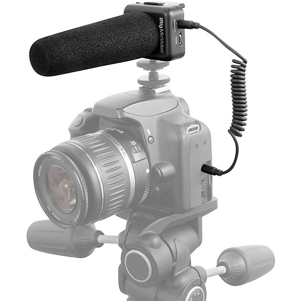 Open Box IK Multimedia iRig Mic Video for DSRL, OS, Mac and Select Android Devices Level 1