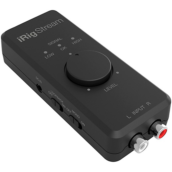 IK Multimedia iRig Stream iOS Audio Interfaces for iOS, Mac and Select  Android Devices