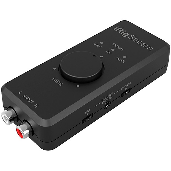 IK Multimedia iRig Stream 2-Channel Audio Interface for Mobile Devices —  Rock and Soul DJ Equipment and Records